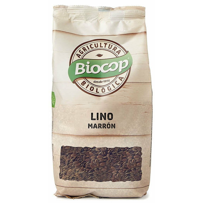 Biocop-Semillas-Lino-Marron-500-Gramos-Biopharmacia,-Parafarmacia-online