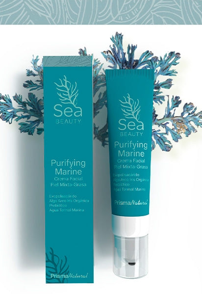 Pack Regalo Prisma Natural Sea Beauty - Neceser + Crema Piel Mixta 50Ml + Serum 30Ml + Contorno 15Ml