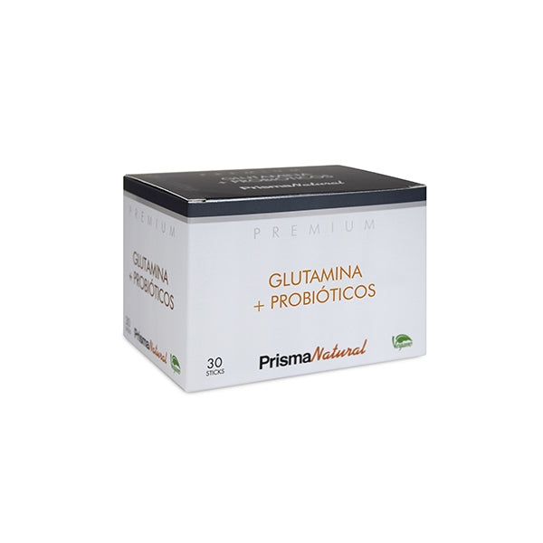 Prisma-Natural-Glutamina-+-Probioticos-30-Sticks--Biopharmacia,-Parafarmacia-online