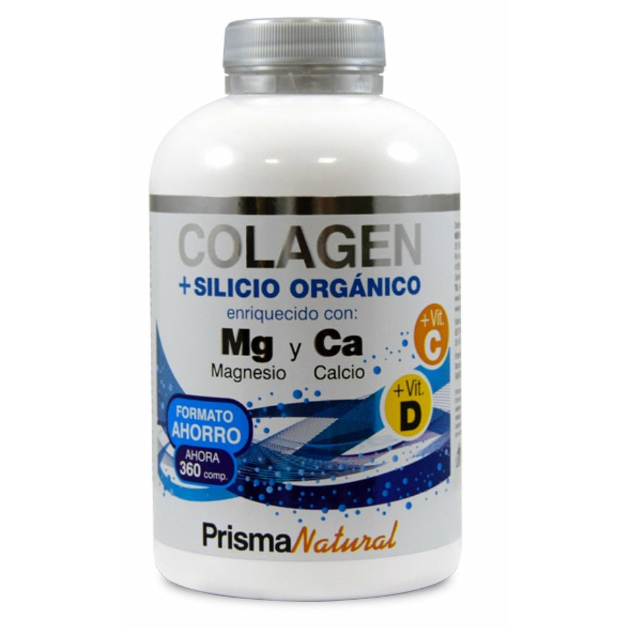 Prisma-Natural-Colageno-+-Silicio-Organico-360-Comprimidos.--Biopharmacia,-Parafarmacia-online
