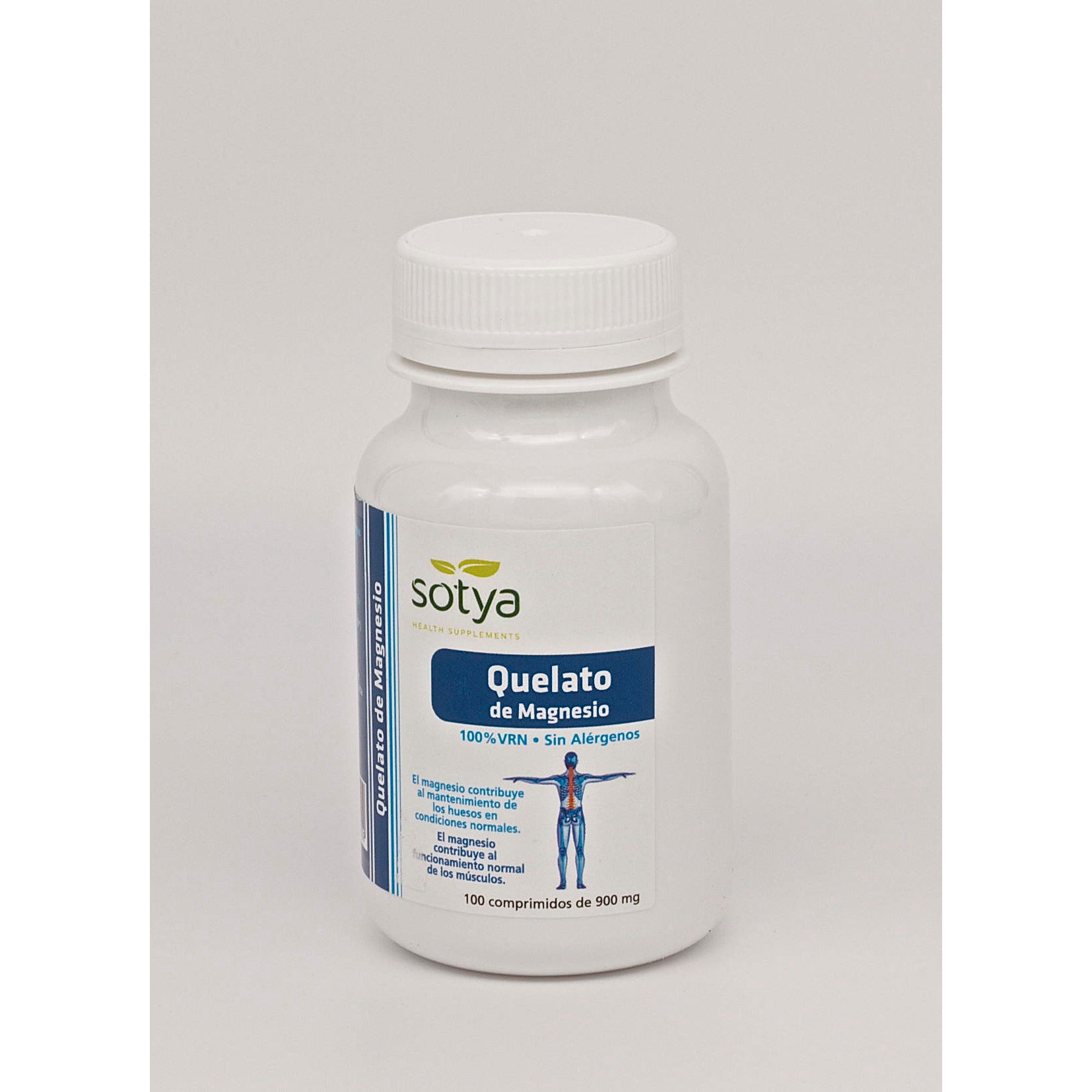 Sotya-Quelato-Magnesio-100-Comprimidos-Biopharmacia,-Parafarmacia-online