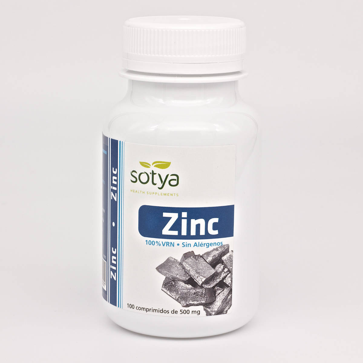 Sotya-Zinc-500-Mg-100-Comprimidos--Biopharmacia,-Parafarmacia-online