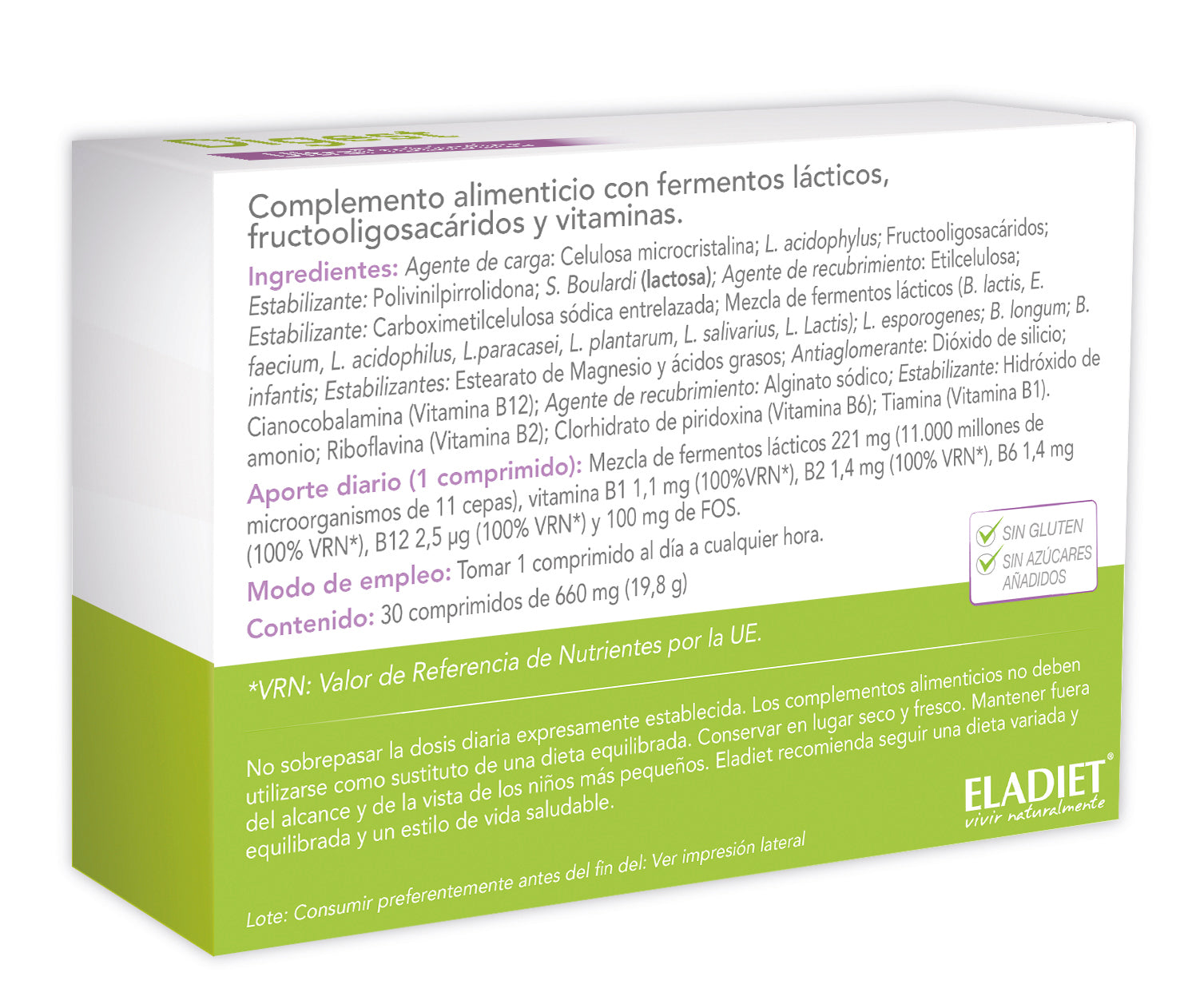 Eladiet - Digest Ultrabiotics 30 Comprimidos - Biopharmacia, Parafarmacia online