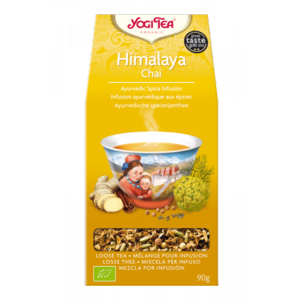 Yogi-Tea-Te-Yogi-Chai-Himalaya-Eco-90-Gr.-Biopharmacia,-Parafarmacia-online
