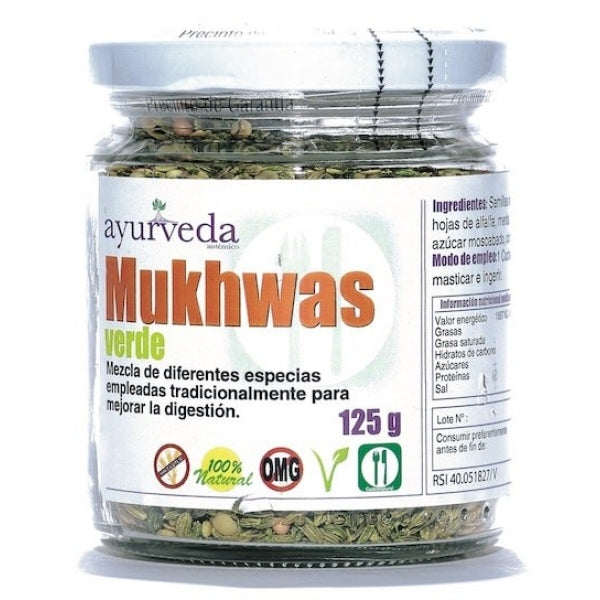 Ayurveda-Mukhwas-Verde-125Gr-Biopharmacia,-Parafarmacia-online