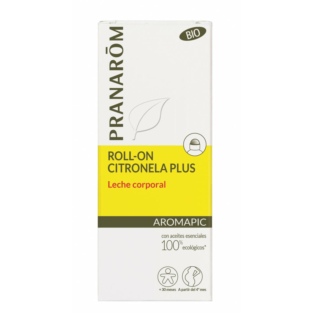 Pranarom-Roll-On-Citronela-Plus-Leche-Corporal-Aromapic-5Ml-Biopharmacia,-Parafarmacia-online