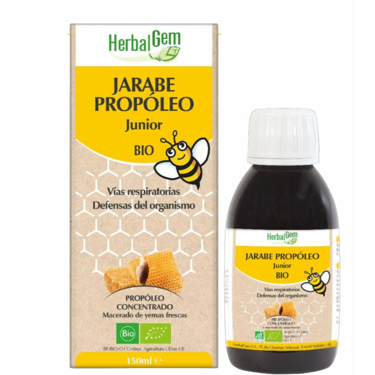 Herbalgem-Jarabe-Propoleo-Junior-Bio-150-Ml-Biopharmacia,-Parafarmacia-online