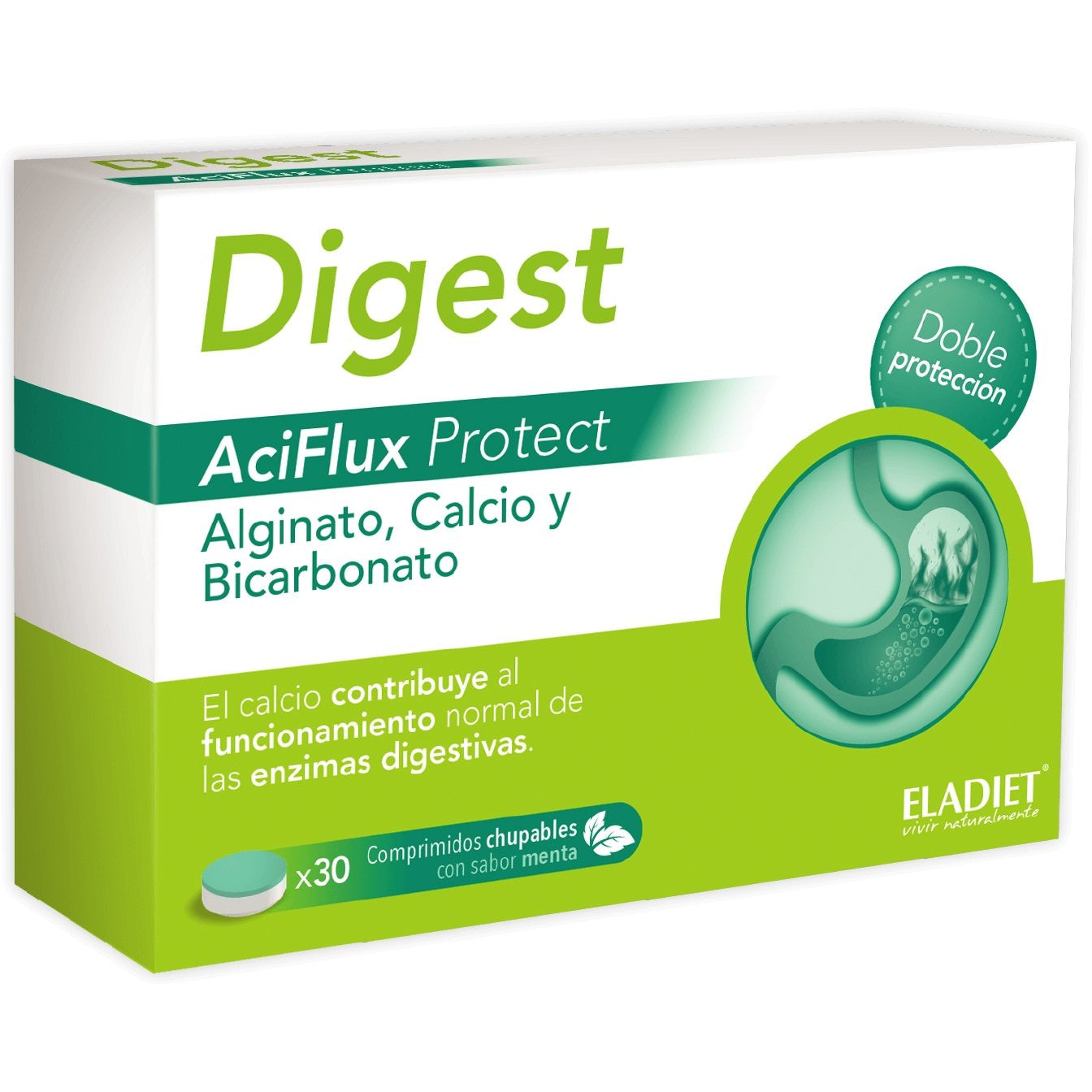 Eladiet - Digest Aciflux Protect 30 Comprimidos - Biopharmacia, Parafarmacia online