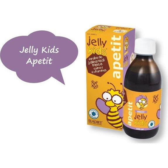Eladiet - Jelly Kids Apetit Jarabe 250 Ml - Biopharmacia, Parafarmacia online