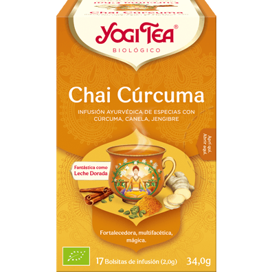 Yogi-Tea-Te-Yogi-Chai-Curcuma-Eco-17-Bolsitas--Biopharmacia,-Parafarmacia-online