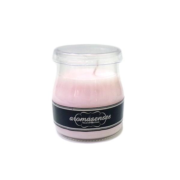 Vela vaso yogur perfumado Fresas con Nata - Biopharmacia, Parafarmacia online