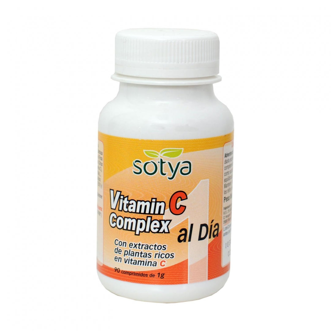 Sotya-Vitamina-C-Natural-Complex-1000Mg-90-Comprimidos--Biopharmacia,-Parafarmacia-online