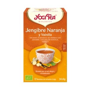 Yogi Tea - Te Yogi Jengbr.Narja.Y Vainilla Eco 17 Bolsitas - Biopharmacia, Parafarmacia online
