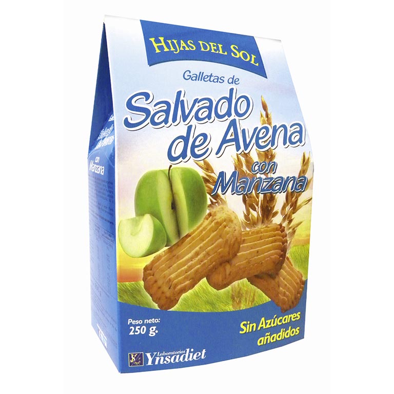 Hijas-Del-Sol-Galletas-Salvado-Avena-Con-Manzana-250Gr-Biopharmacia,-Parafarmacia-online
