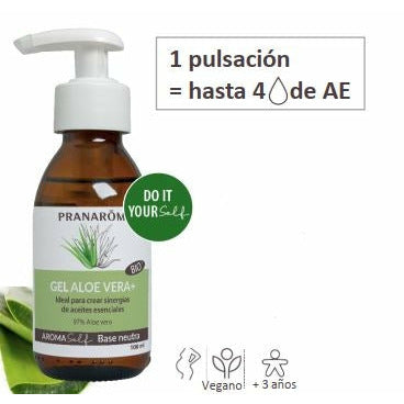 Pranarom-Gel-Aloe-Vera-Bio-100-Ml-Aromaself-Biopharmacia,-Parafarmacia-online
