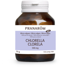 Pranarom-Clorela-Bio-150-Comprimidos-Microalgas-Biopharmacia,-Parafarmacia-online