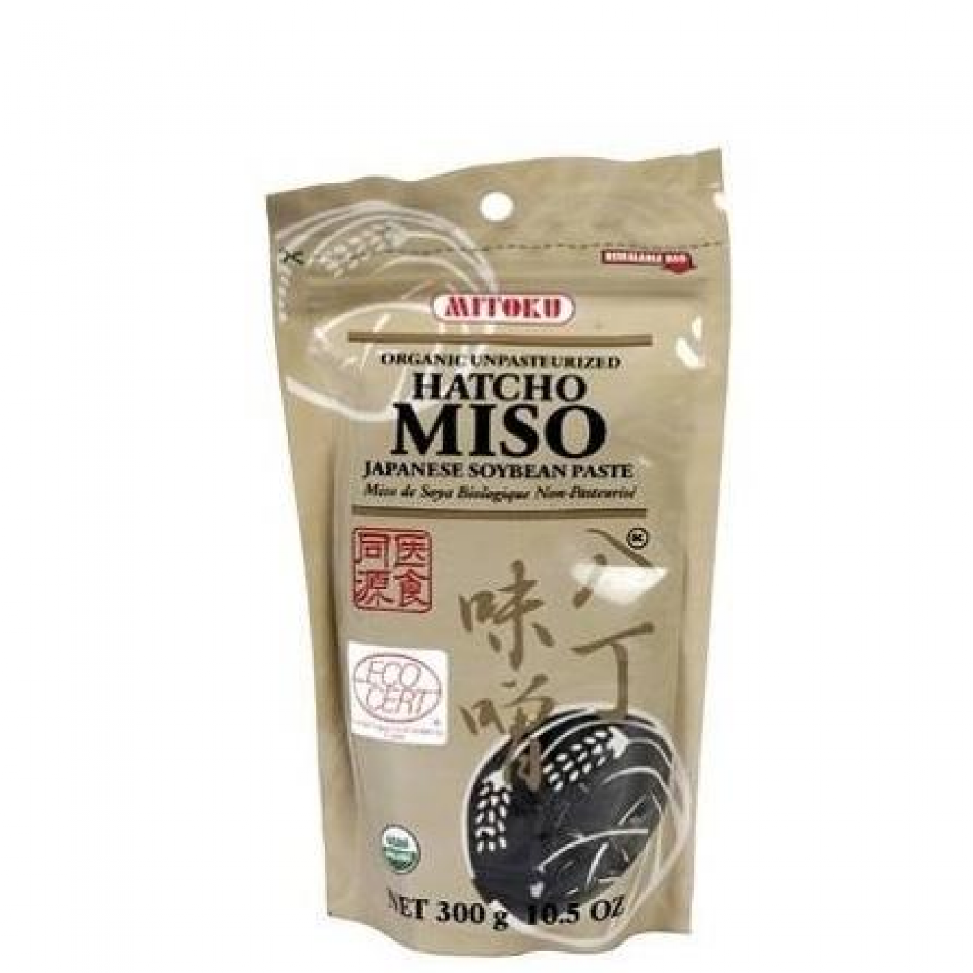Mitoku-Hatcho-Miso-(No-Pasteurizado)-Bio-300Gr-Biopharmacia,-Parafarmacia-online