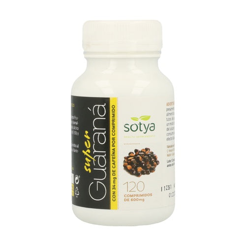 Sotya-Super-Guarana-600-Mg-120-Comprimidos-Biopharmacia,-Parafarmacia-online