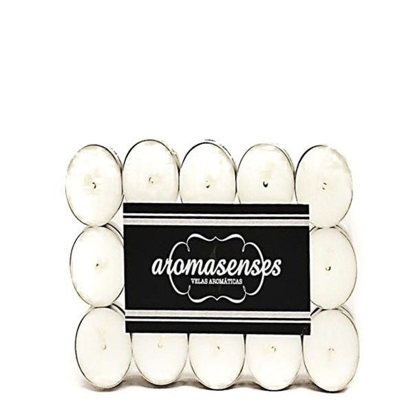 Aromasenses-Pack-30-Tealight-Vela-Blanca-4-Horas-Biopharmacia,-Parafarmacia-online