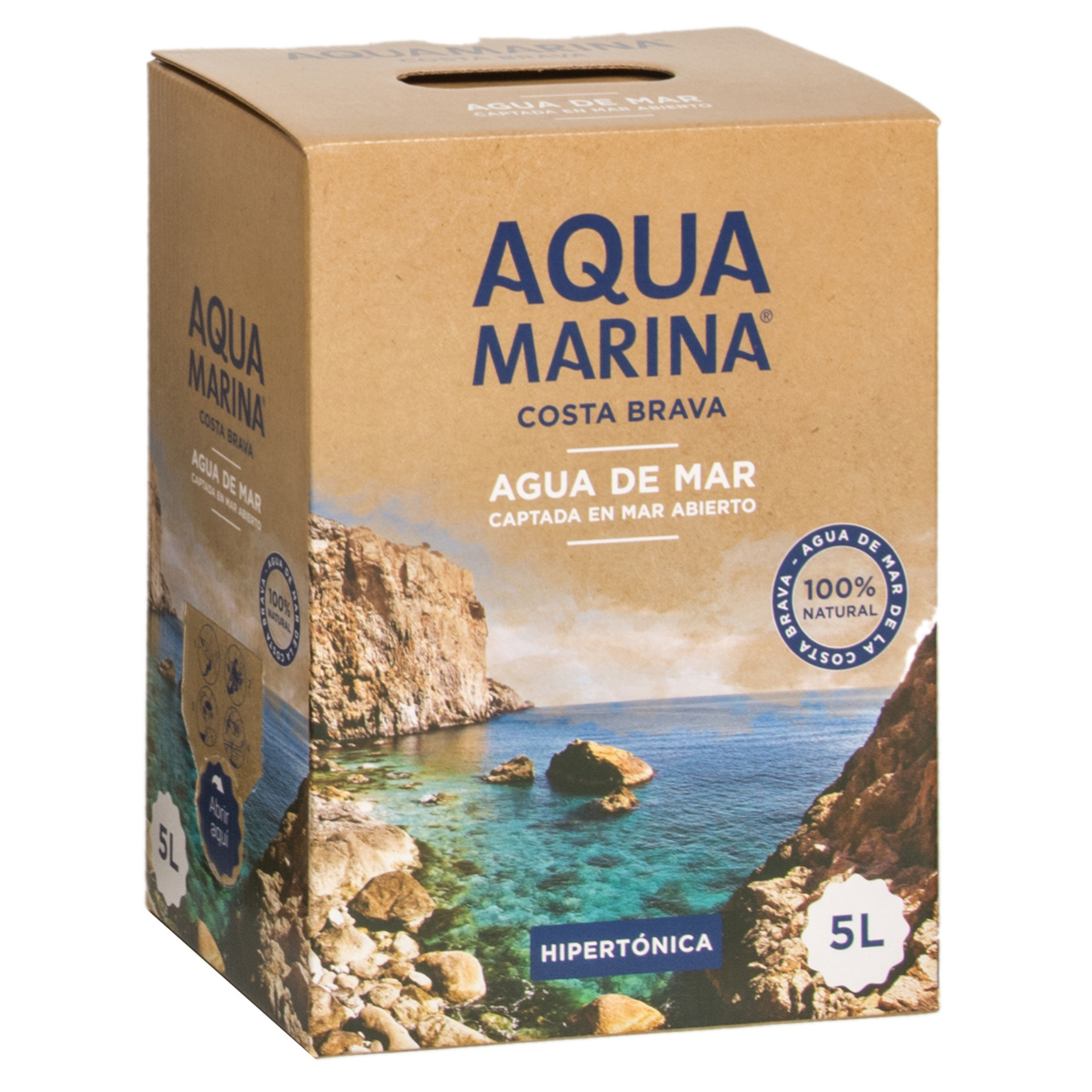 Agua de Mar Hipertónica - Aqua de Mar - 2 litros
