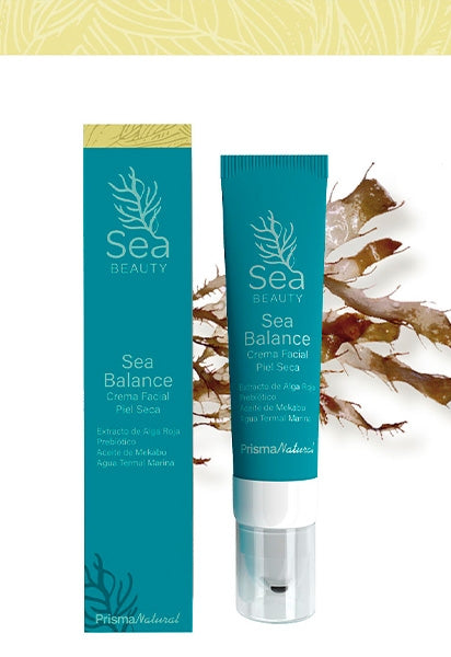 Pack Regalo Prisma Natural Sea Beauty - Neceser + Crema Piel Seca 50Ml + Serum 30Ml + Contorno 15Ml