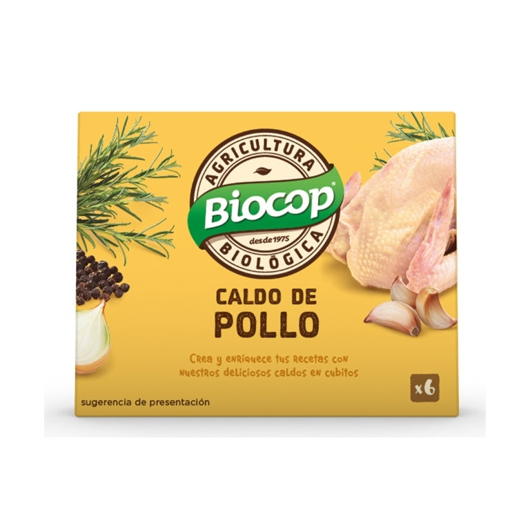 Biocop-Caldo-Cubitos-Pollo-6-Uds-Biopharmacia,-Parafarmacia-online