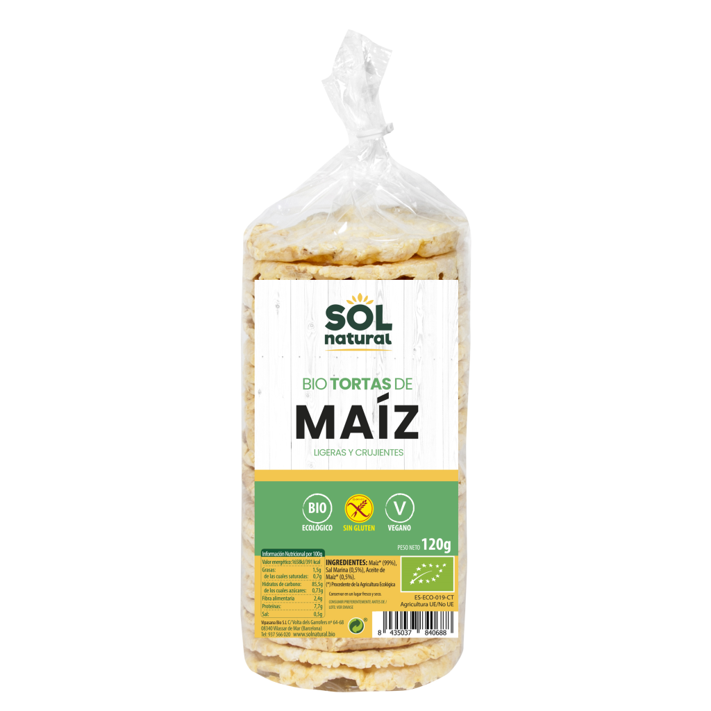Vegalife-Tortas-Maiz-Sin-Gluten-Eco-120Gr-Biopharmacia,-Parafarmacia-online