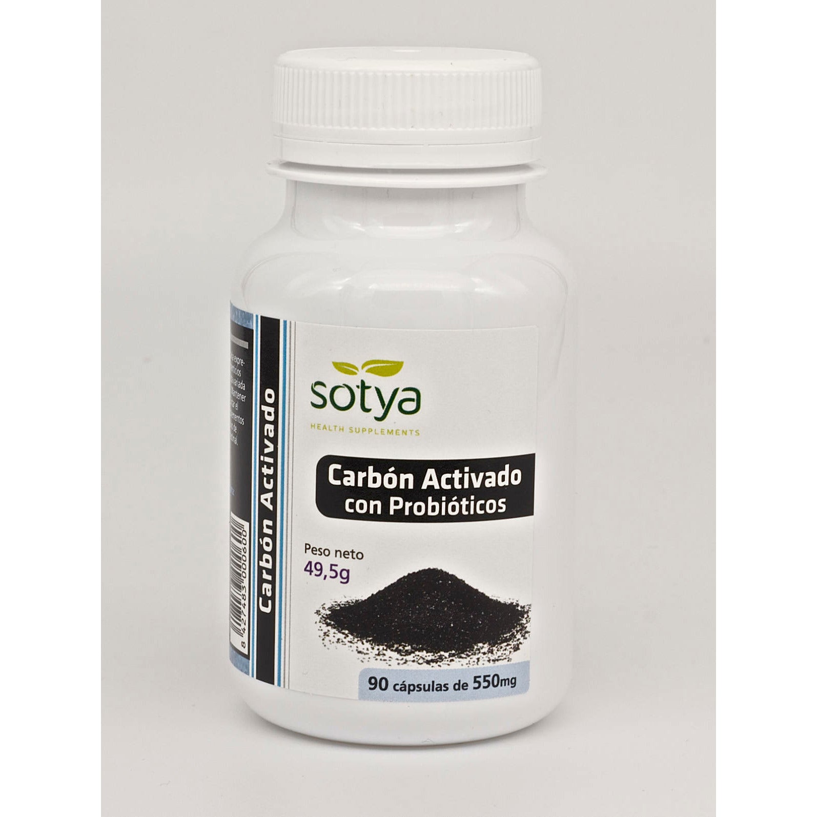 Sotya-Carbon-Activado-Con-Probiotico-90-Comprimidos-Biopharmacia,-Parafarmacia-online