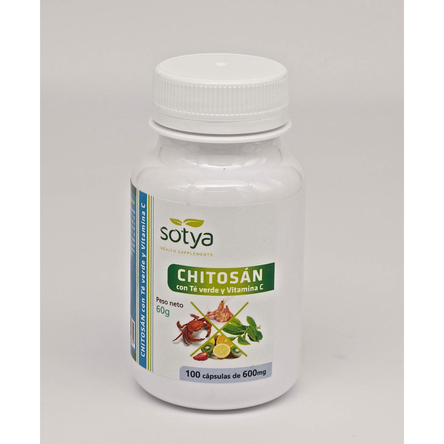 Sotya-Chitosan-+-Te-Verde-+-Vitamina-C-100-Comprimidos--Biopharmacia,-Parafarmacia-online