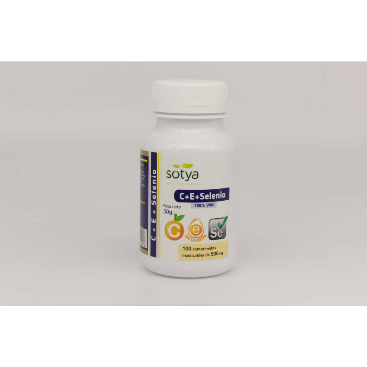 Sotya-Antioxidante(V.C,Selenio,V.E)-100-Comprimidos-Biopharmacia,-Parafarmacia-online