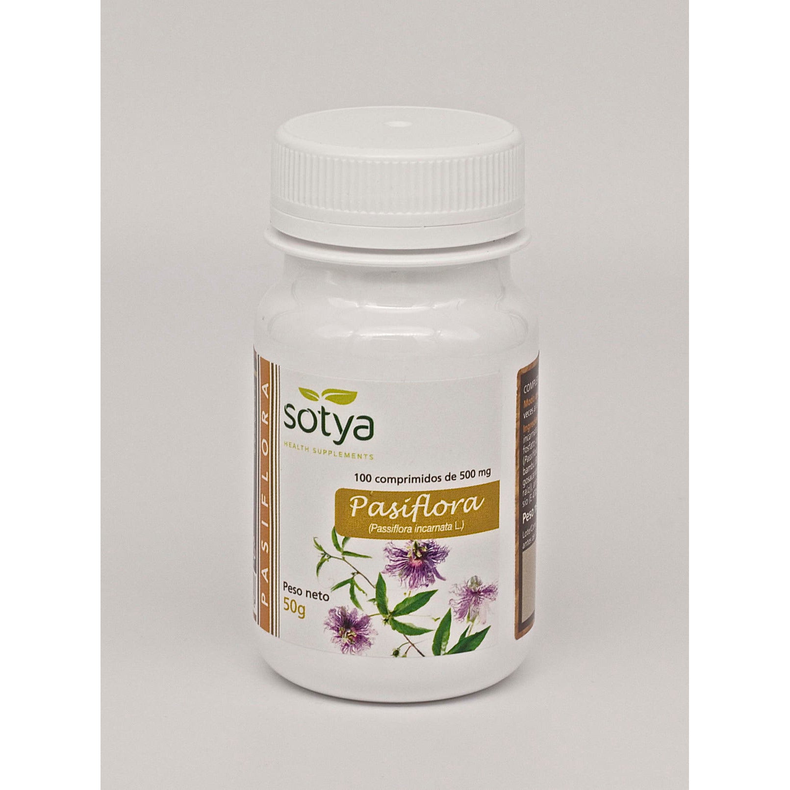 Sotya-Pasiflora-100-Comprimidos-Biopharmacia,-Parafarmacia-online