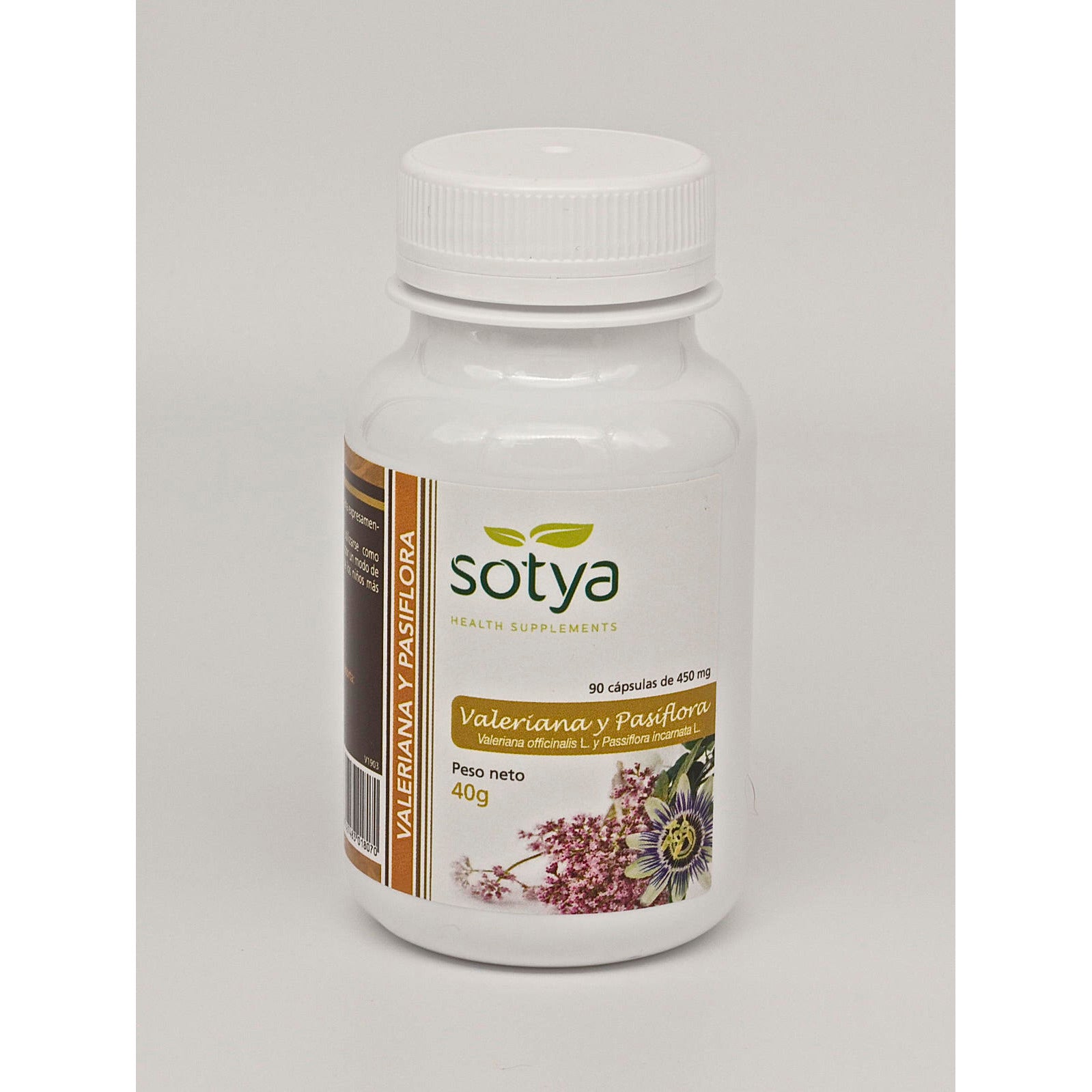 Sotya-Valeriana-Y-Pasiflora-450-Mg.-90-Cápsulas-Biopharmacia,-Parafarmacia-online