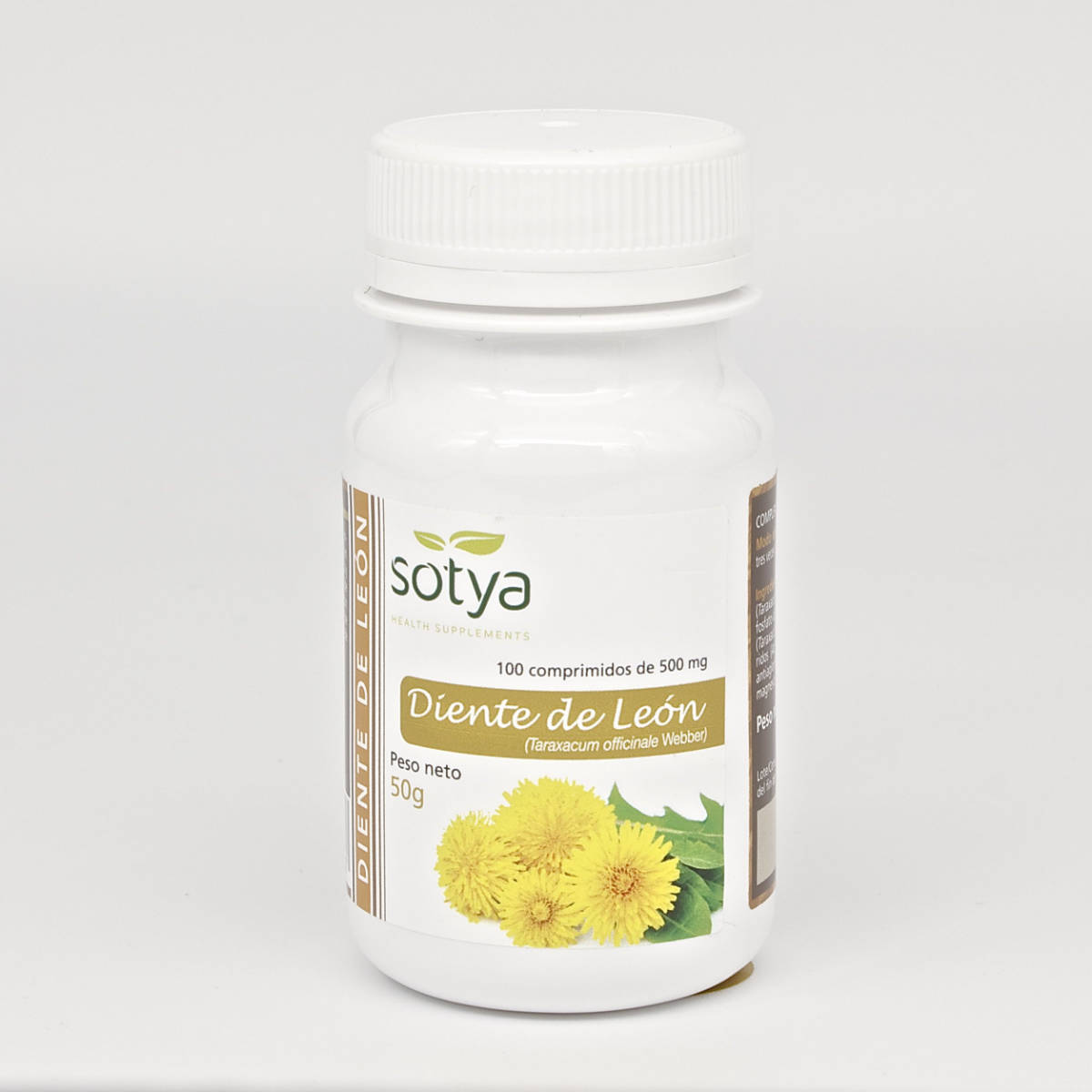 Sotya-Diente-De-Leon-100-Comprimidos-Biopharmacia,-Parafarmacia-online