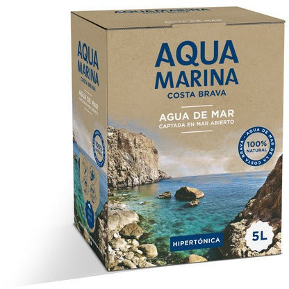 Aquamarina Costa Brava - Bag In Box Hipertònica 5L - Agua de mar micro -  Biopharmacia, Parafarmacia online