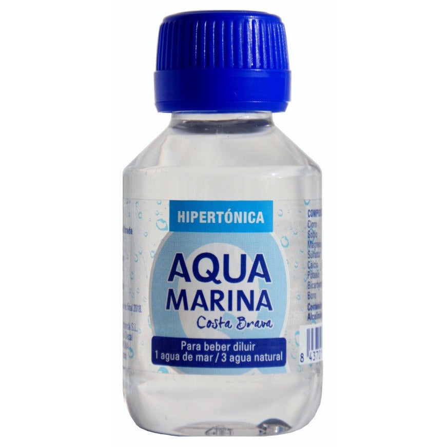 aqua-marina-costa-brava---botellin-hipertònica-100ml---agua-de-mar-microfiltrada, sin-aditivos.