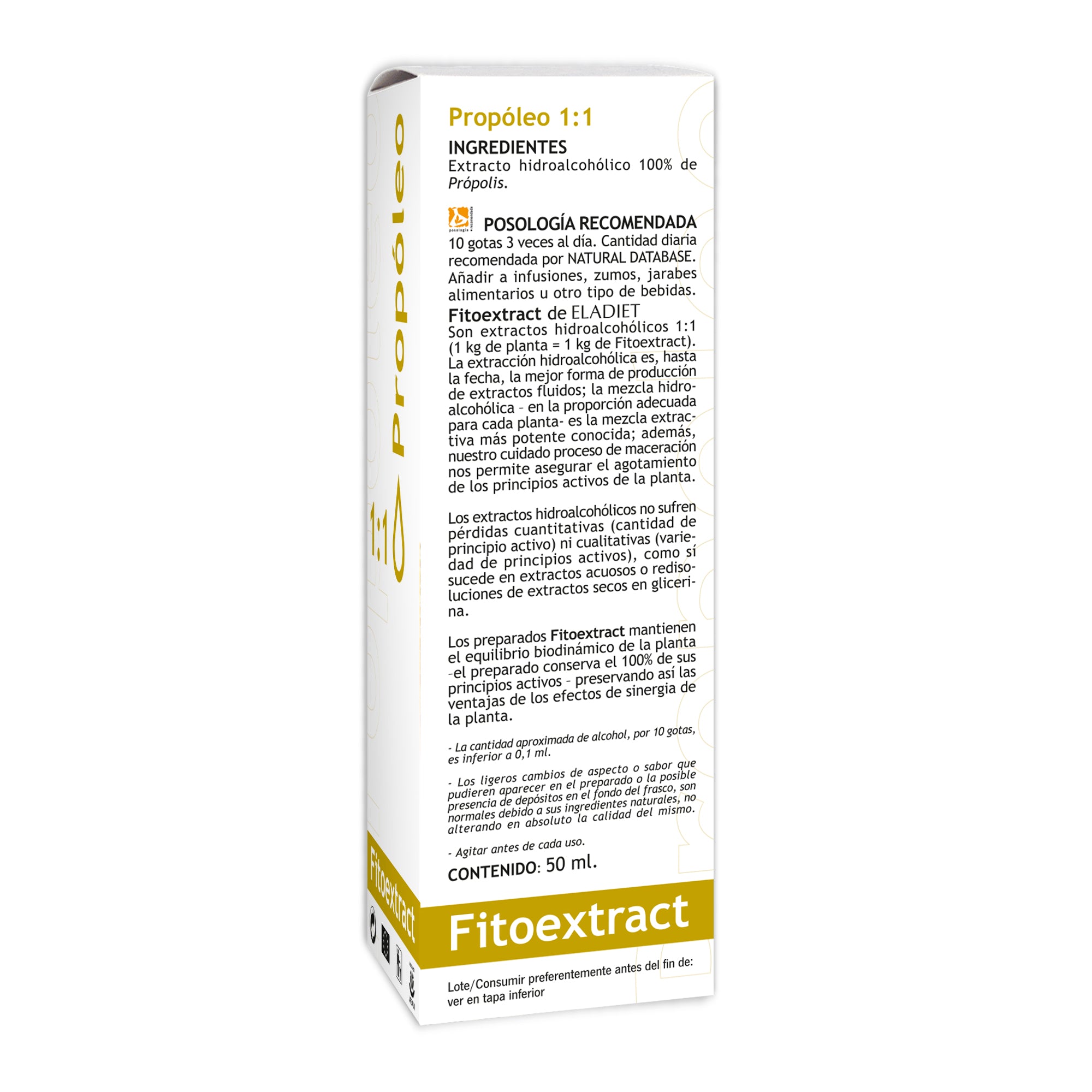 Eladiet - Fitoextrac Propoleo 50Ml - Biopharmacia, Parafarmacia online