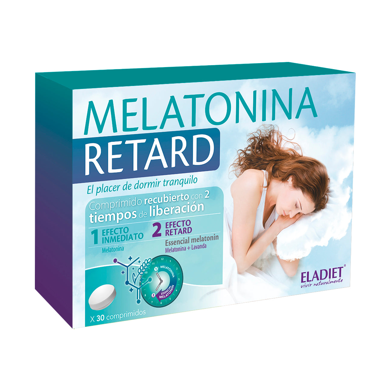 Eladiet - Melatonina Retard 30 Comrpimidos