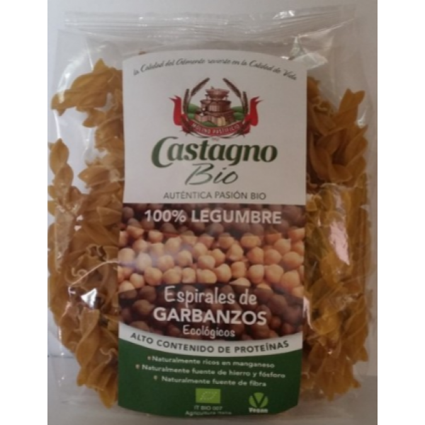 Castagno-Espirales-100%-Garbanzos-Eco-250-Gr.-Biopharmacia,-Parafarmacia-online