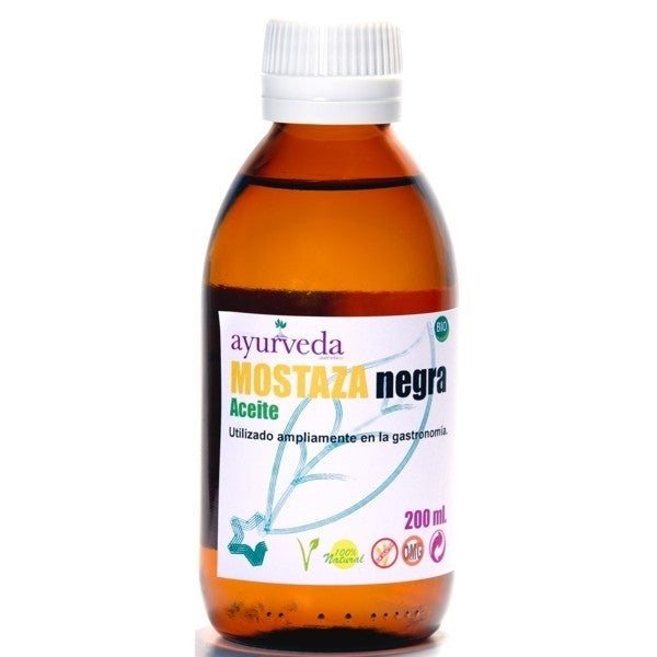 Ayurveda-Aceite-Mostaza-Negra-200Ml--Biopharmacia,-Parafarmacia-online