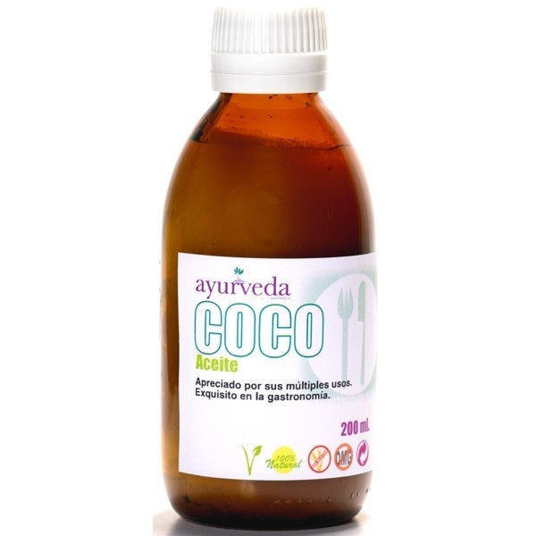 Ayurveda-Aceite-Coco-200Ml-Eco-Biopharmacia,-Parafarmacia-online