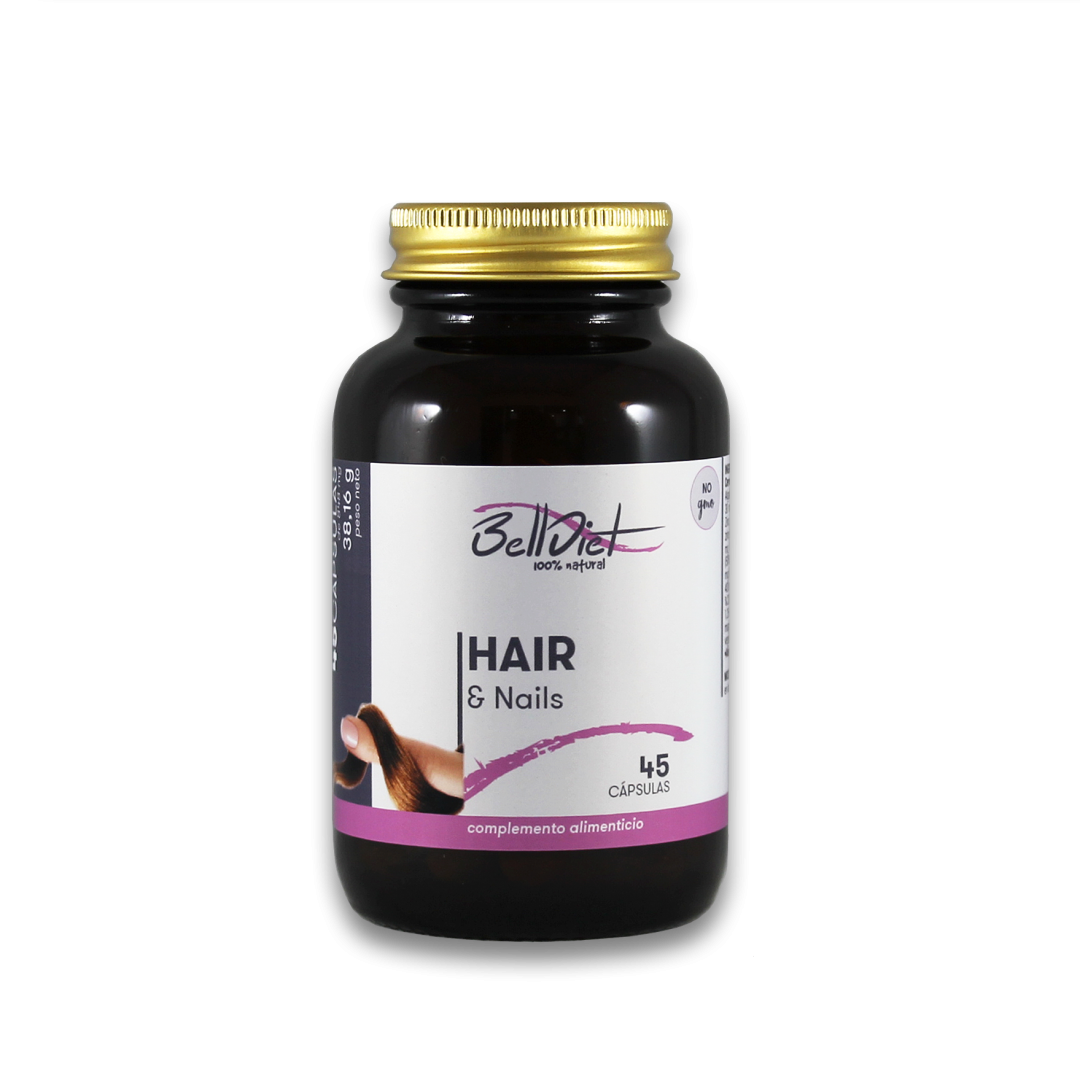 Belldiet-Hair-8.0-45-Caps-Vegetales-Biopharmacia,-Parafarmacia-online