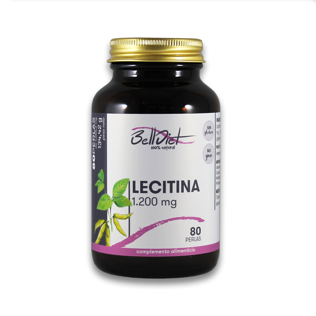 Belldiet-Lecitina-De-Soja-1200-Mg-80-Perlas-Biopharmacia,-Parafarmacia-online