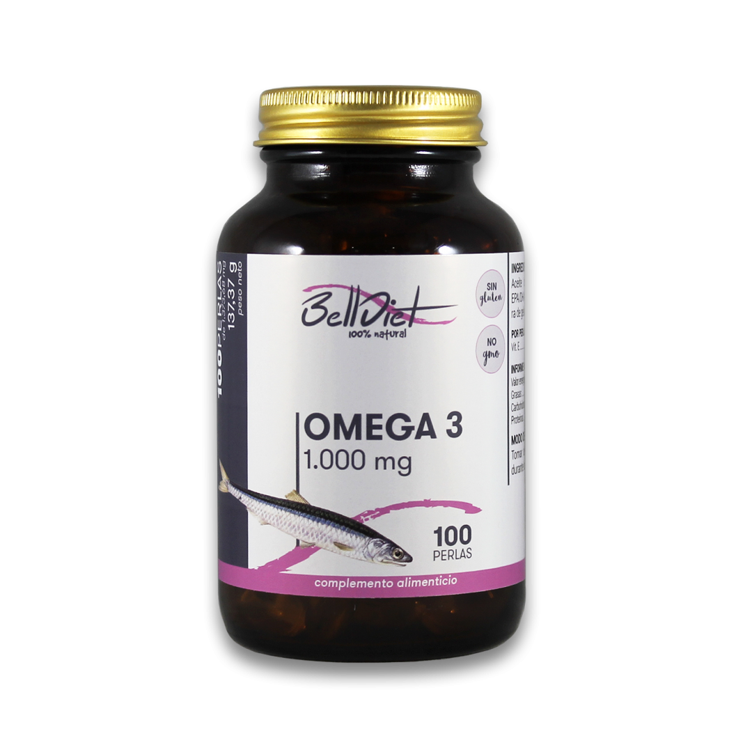 Belldiet-Omega-3-12/18-1000-Mg-100-Perlas-Biopharmacia,-Parafarmacia-online