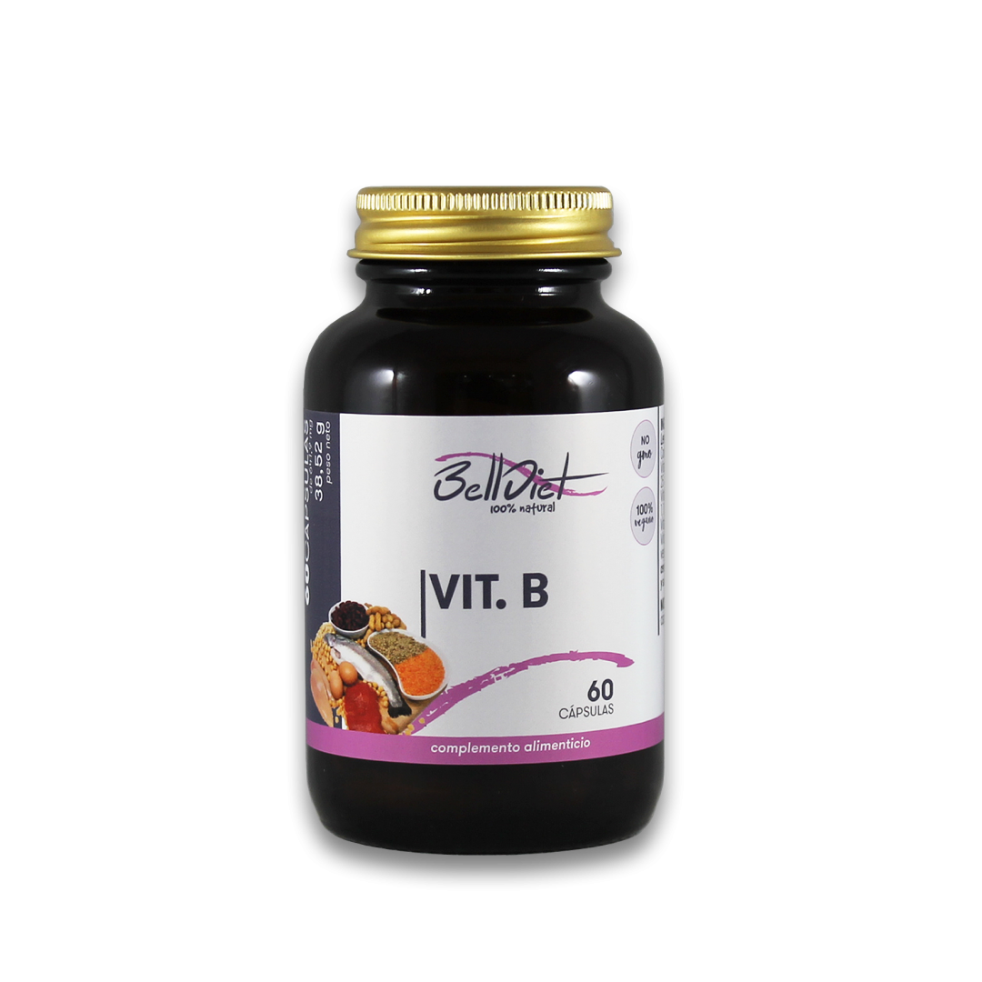 Belldiet-Vitamina-B-Complex-60-Caps-Vegetale-Biopharmacia,-Parafarmacia-online