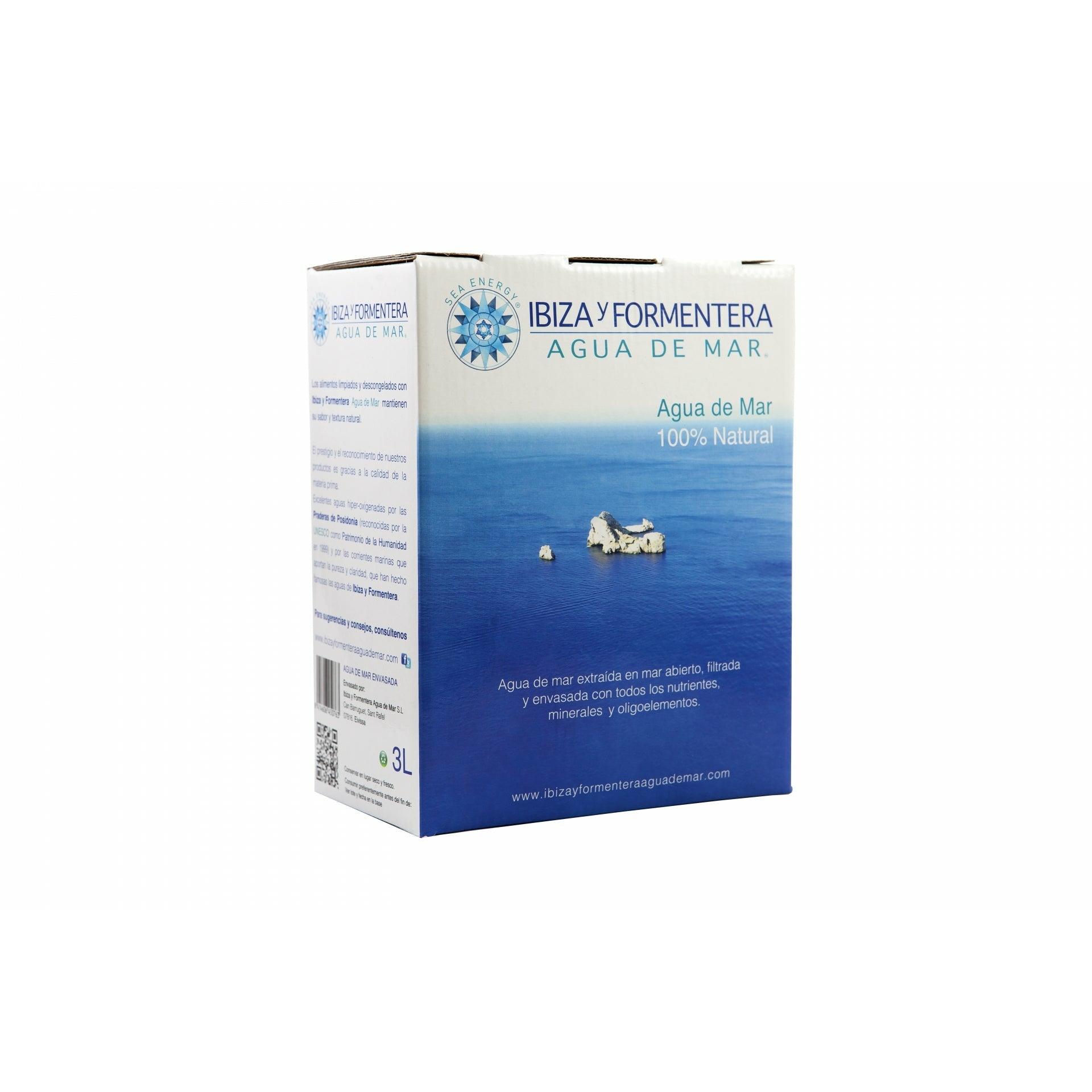 Comprar Agua de Mar de Formentera Original, 3 Litros