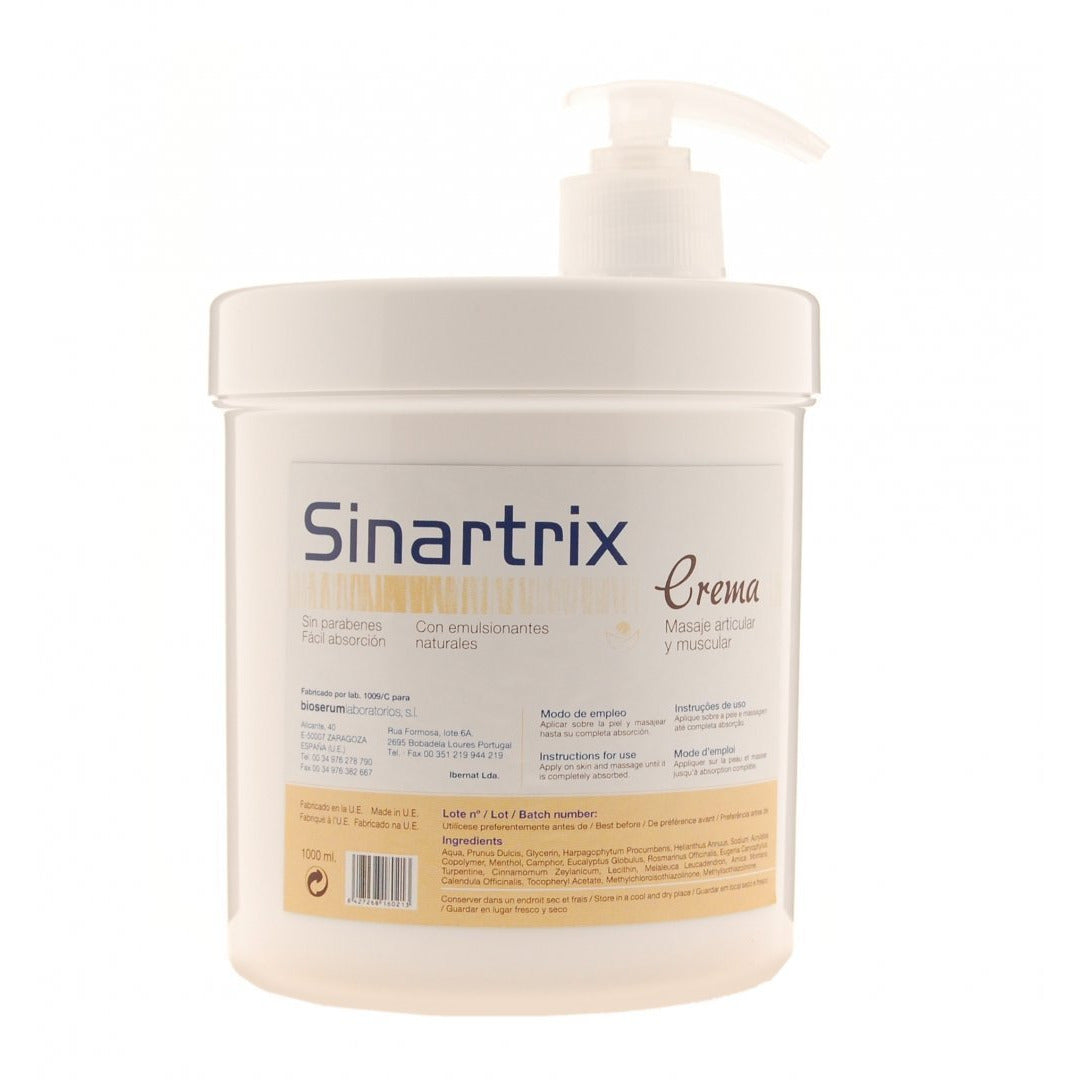 Bioserum - Sinartrix Crema 1000 Ml Con Dosificador - Biopharmacia, Parafarmacia online
