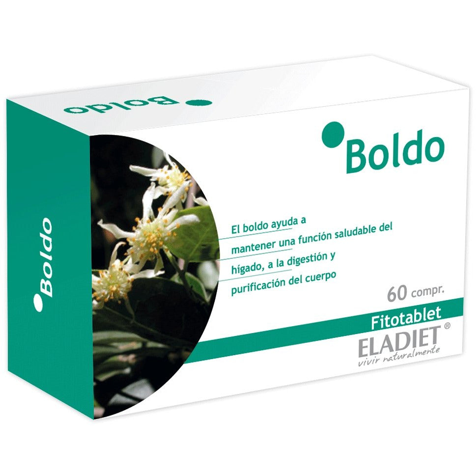 Eladiet - Fitotablet Boldo 330Mg 60 Comprimidos - Biopharmacia, Parafarmacia online
