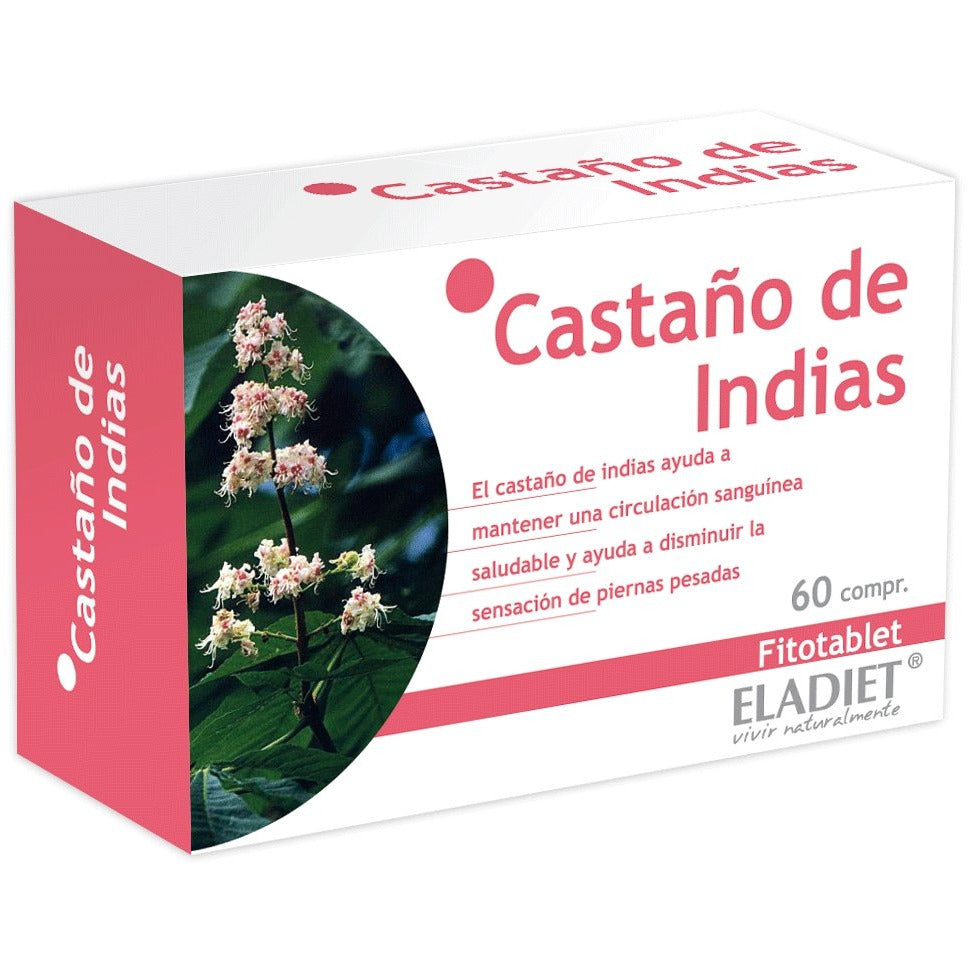 Eladiet - Fitotablet Castaño Indias 330Mg 60 Comprimidos - Biopharmacia, Parafarmacia online