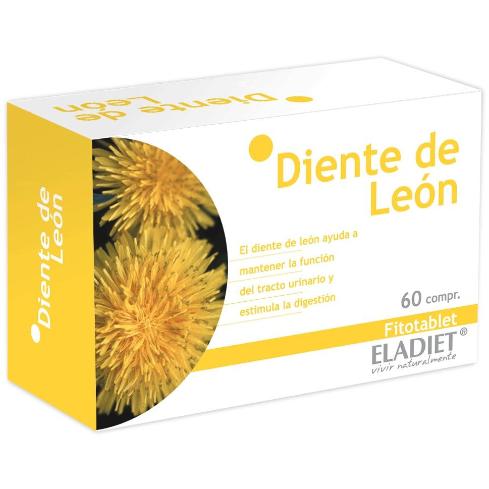 Eladiet - Fitotablet Diente León 330Mg 60 Comprimidos - Biopharmacia, Parafarmacia online
