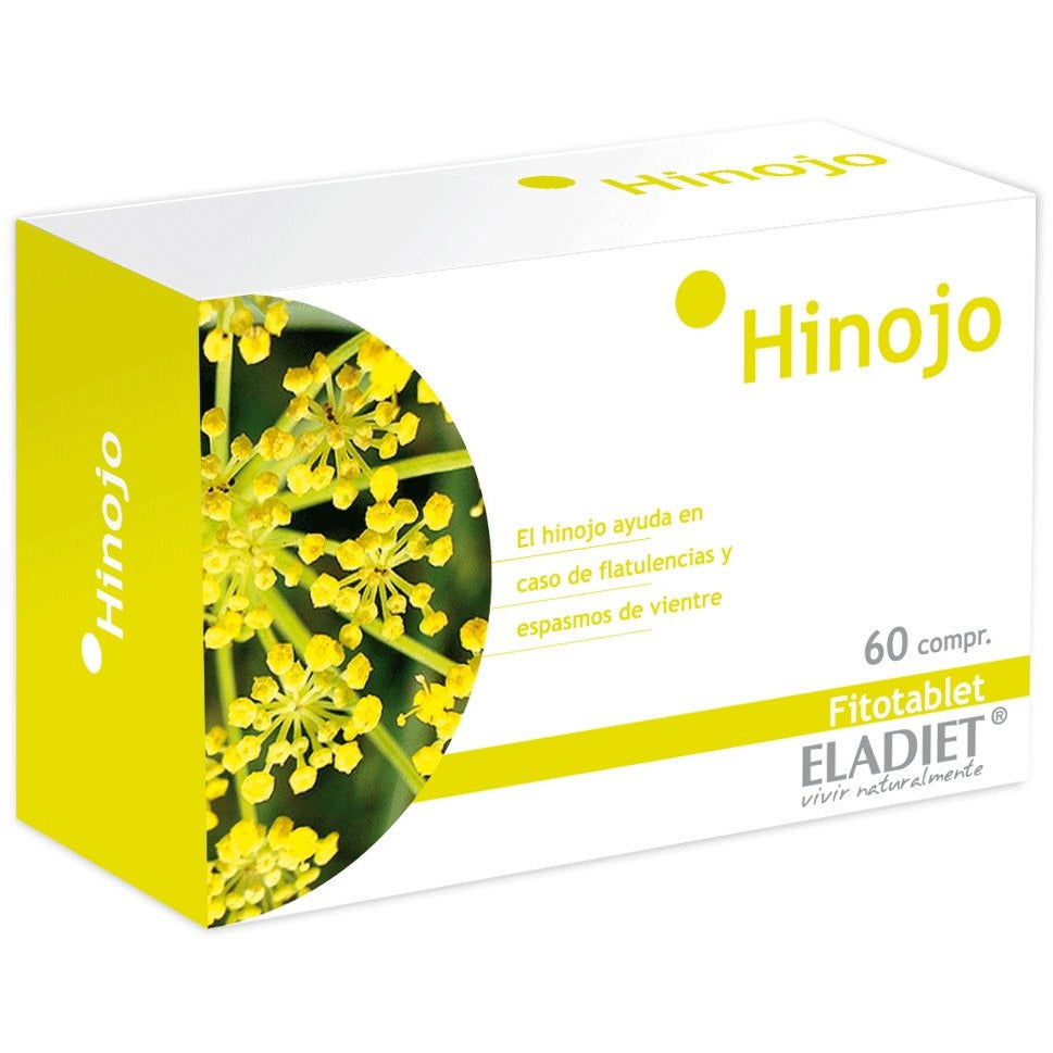 Eladiet - Fitotablet Hinojo 330Mg 60 Comprimidos - Biopharmacia, Parafarmacia online
